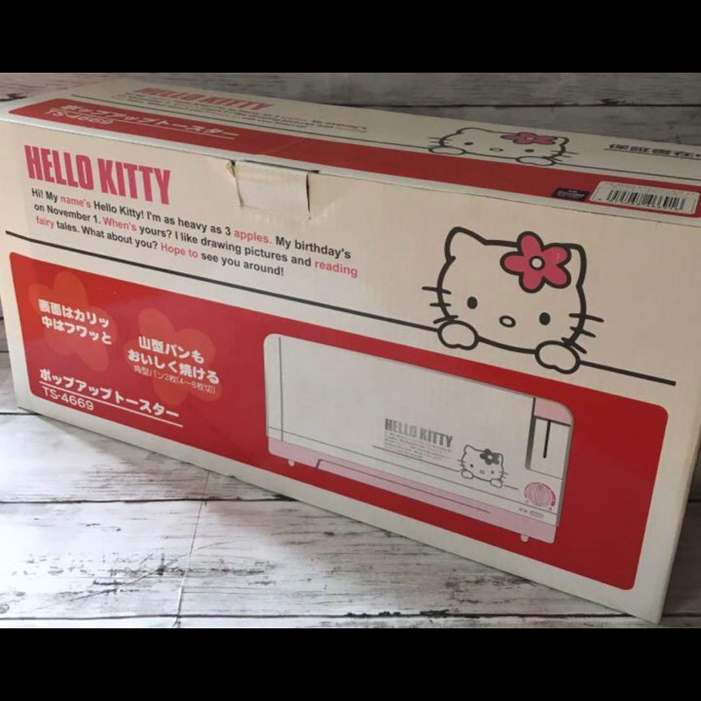 Sanrio Hello Kitty pop up Toaster